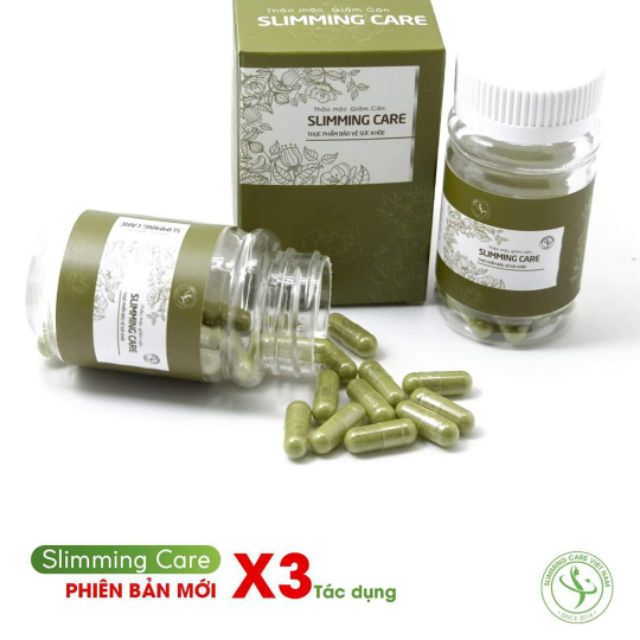 Bộ 2 thảo mộc giảm cân slimming care X3 (liệu trình 30 ngày)