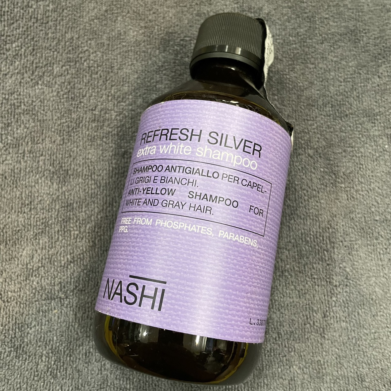 Dầu gội TÍM khử ánh vàng Sliver ELGON Shampoo 300ml