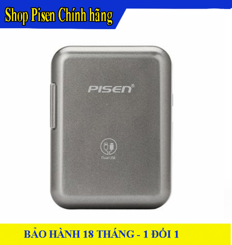 (HCM) - Củ Sạc PISEN Dual USB Charger 2A 15W - Chính hãng - Bảo hành 18 tháng