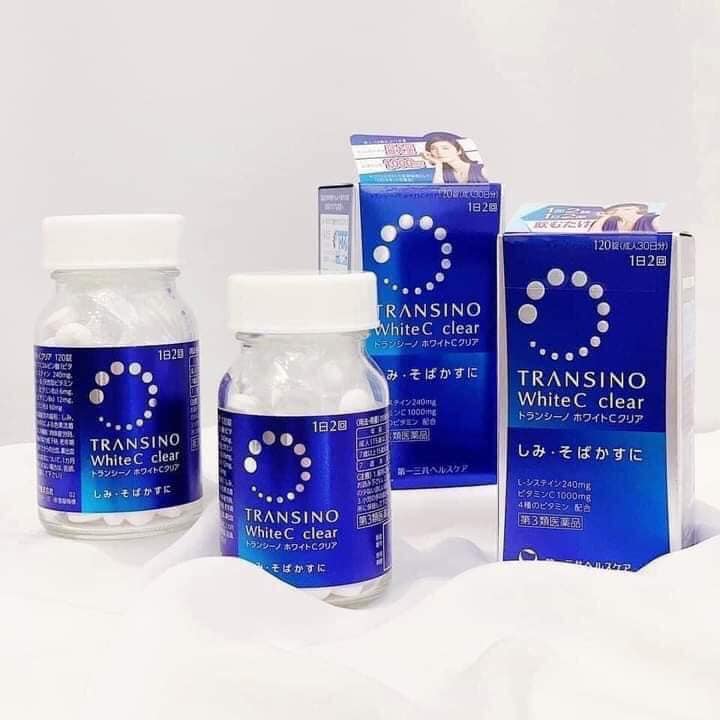 Viên Uống Trắng Da Transino White C