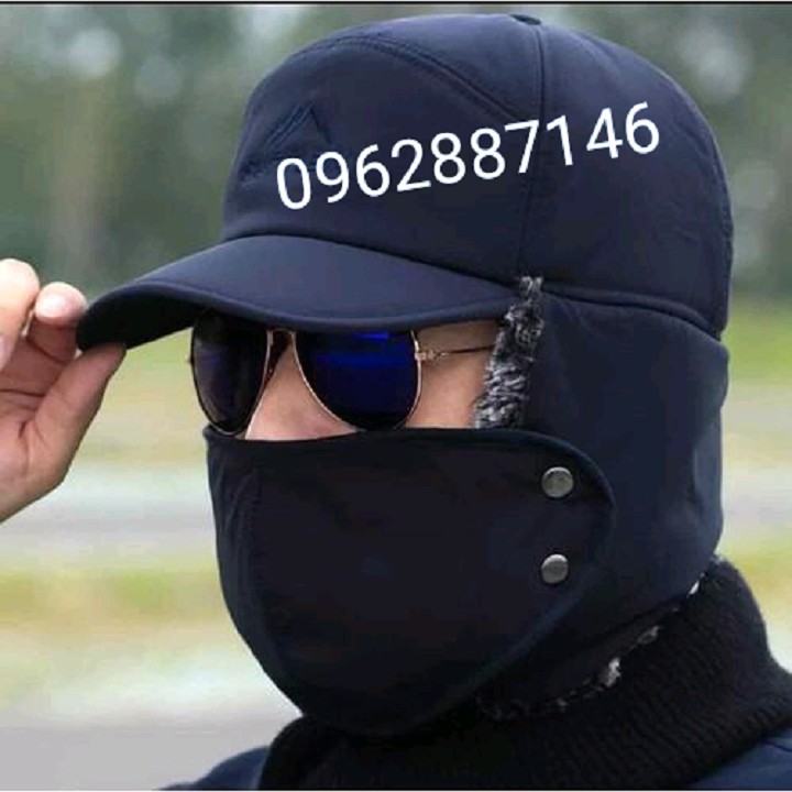 mũ mùa đông câu cá siêu ấm áp