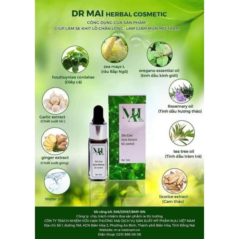 [HCM]SERUM DR MAI CHÍNH HÃNG
