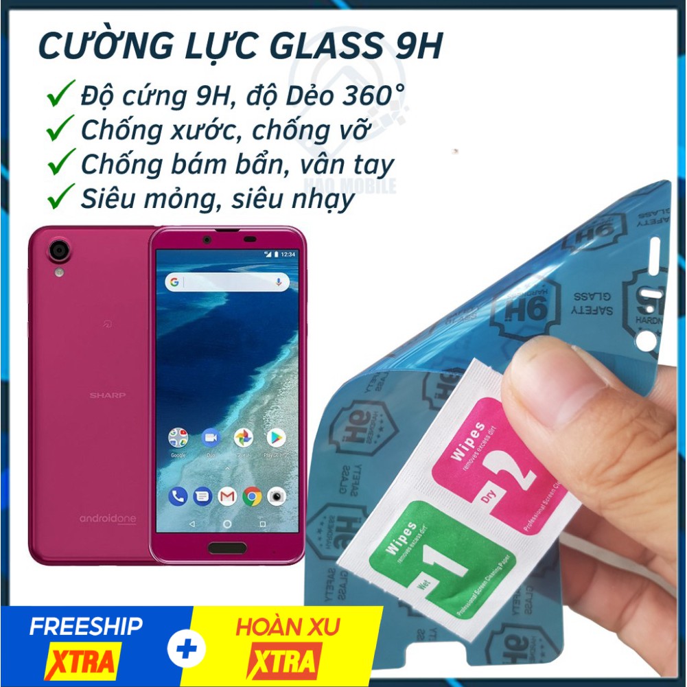 Dán cường lực dẻo nano Sharp X4