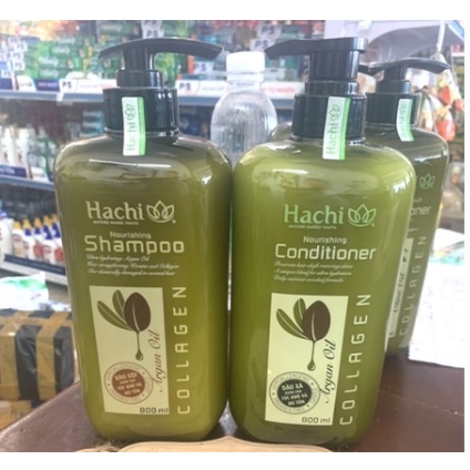 Dầu Gội/Xả Hachi 800Ml
