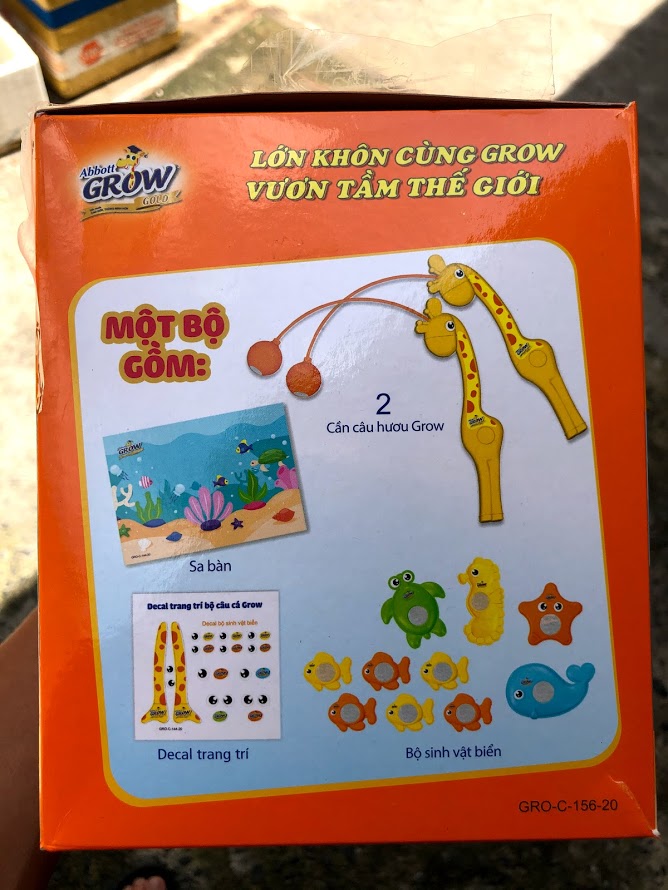 Bộ đồ chơi câu cá hươu grow