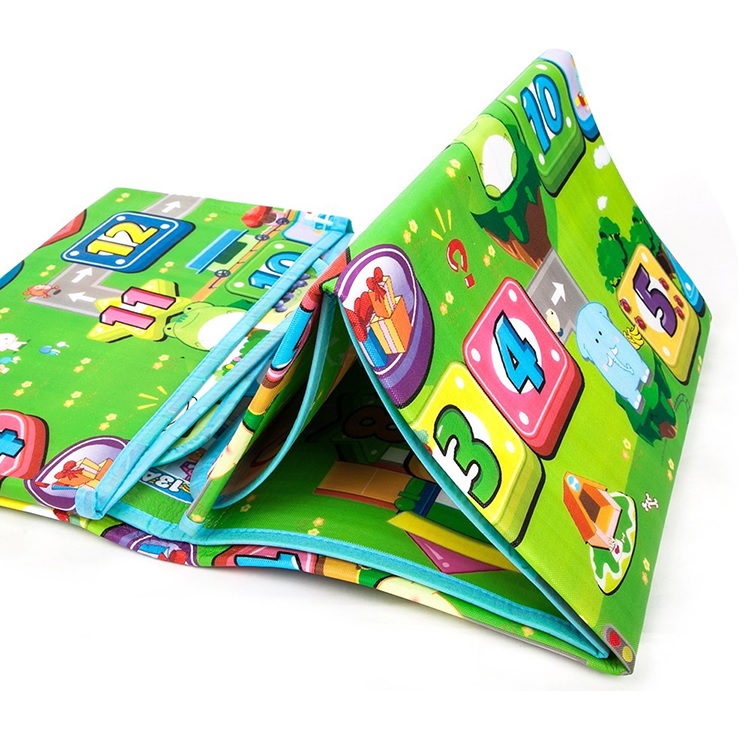 Thảm chơi 2 mặt cỡ lớn cho bé Maboshi 1m8 x 2m