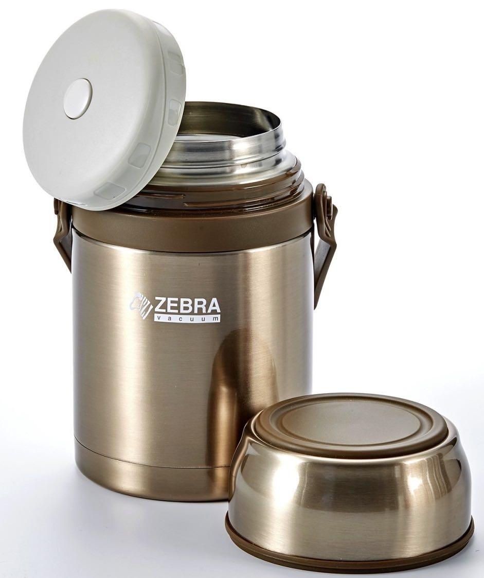 Bình ủ cháo giữ nhiệt Zebra Picnic Thái Lan 1L- 152435, inox 304 tuyệt đối an toàn
