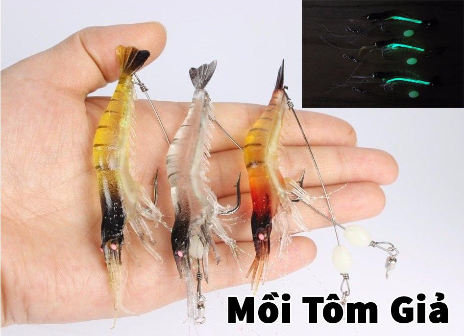 Combo 5 Mồi Tôm Có Lưỡi Sắc Nhọn