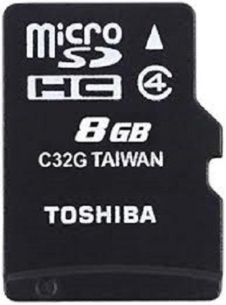 Thẻ nhớ Toshiba MicroSD 8GB Class 4