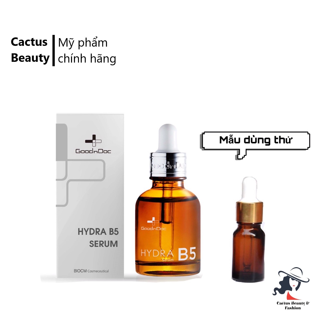 Tinh chất dưỡng ẩm, phục hồi da GoodnDoc Hydra B5 Serum