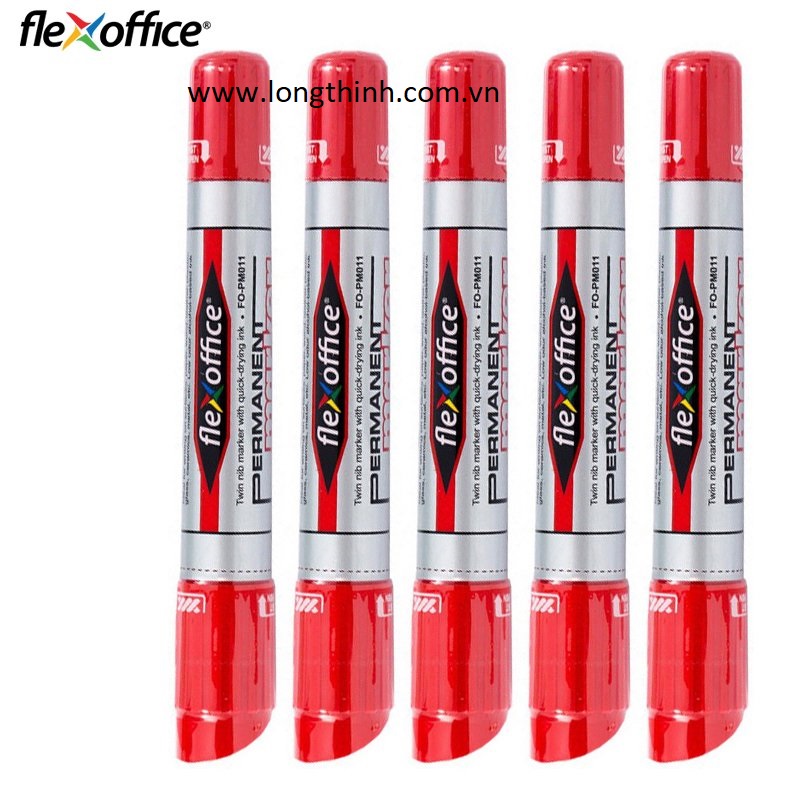 [HCM]Hộp 10 cây Bút lông dầu Flexoffice FO-PM-011