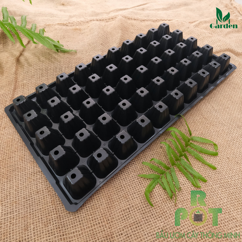 Combo 2 cái khay nhựa ươm hạt giống ,ươm cây con(cái 50 lỗ)