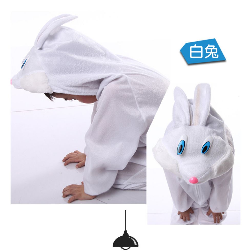 (CÓ SẴN) Bộ Đồ Hoá Trang Thỏ Ngọc Chị Hằng Cho Trẻ Em và Người Lớn Nhân Dịp Tết Trung Thu