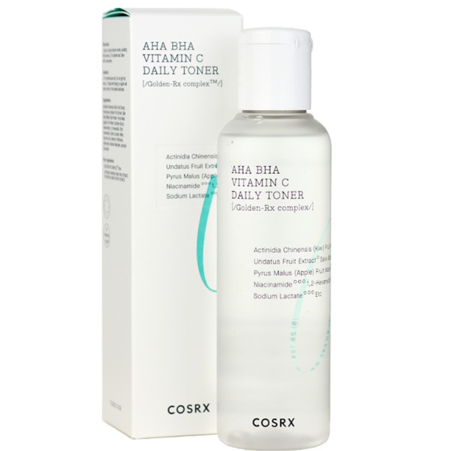 Nước cân bằng da cosrx aha bha vitamin c daily toner