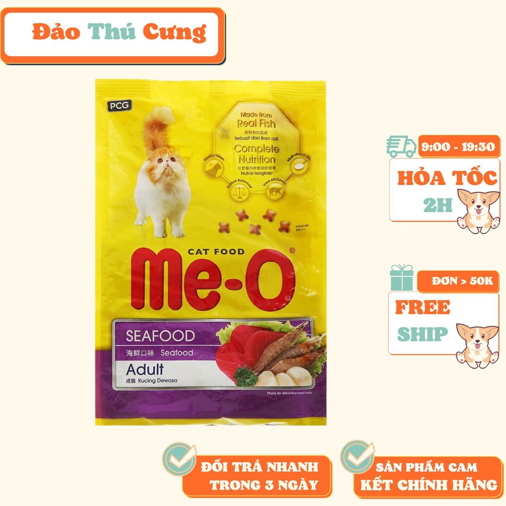 [1.2kg] Hạt Me-O Cho Mèo Trưởng Thành