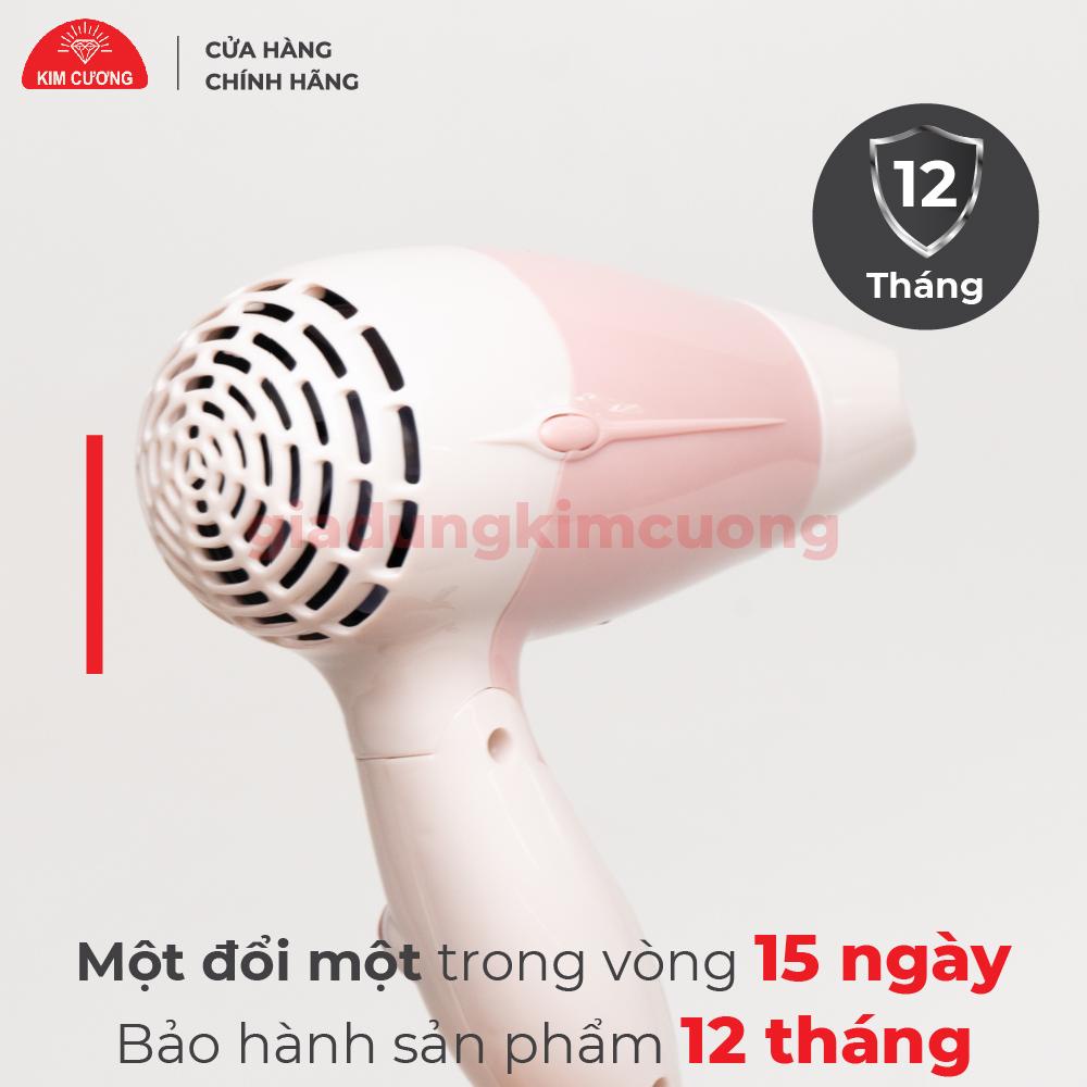 Máy Sấy Tóc Kim Cương 650W - Máy Sấy Tóc Mini [Bảo Hành Chính Hãng 1 Đổi 1]
