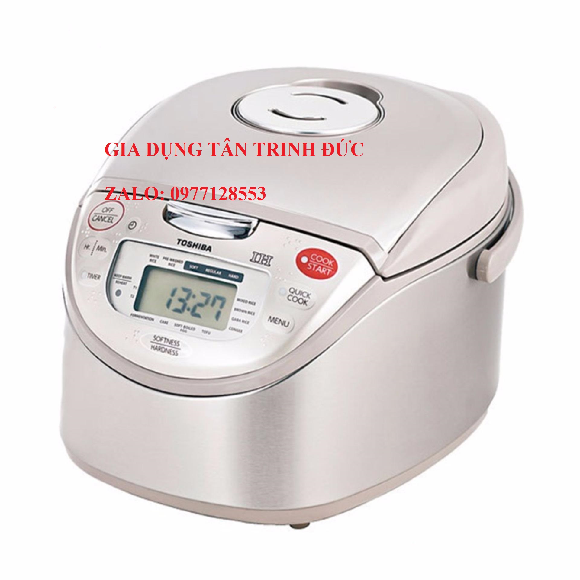 [HCM]NỒI CƠM ĐIỆN CAO TẦN TOSHIBA RC-18RH(CG)VN 1.8L (MỚI 100% BAO HANH 12 THÁNG)