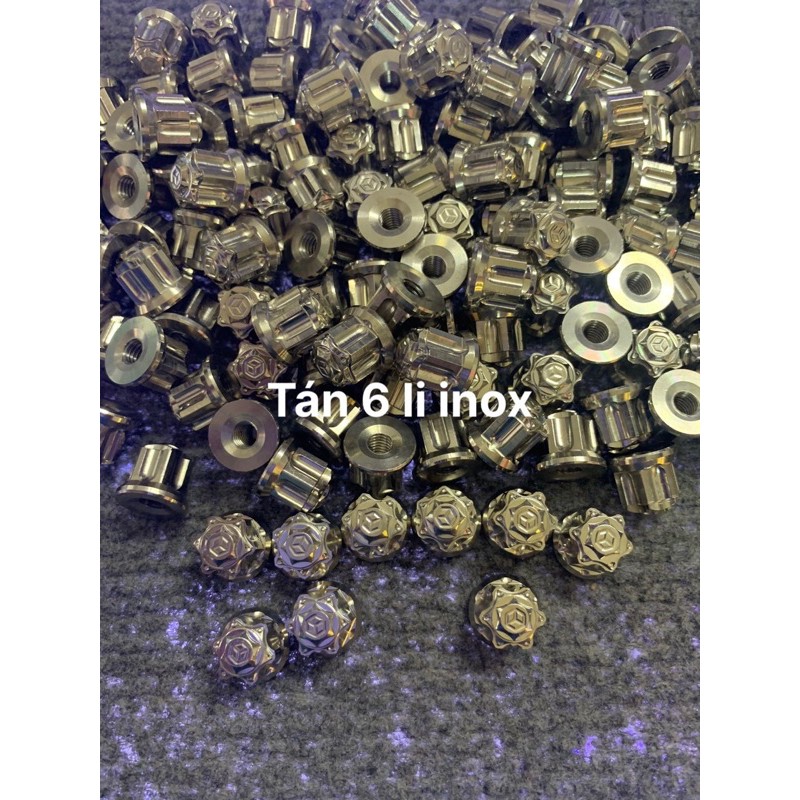 Tán bít đầu inox 6li salaya