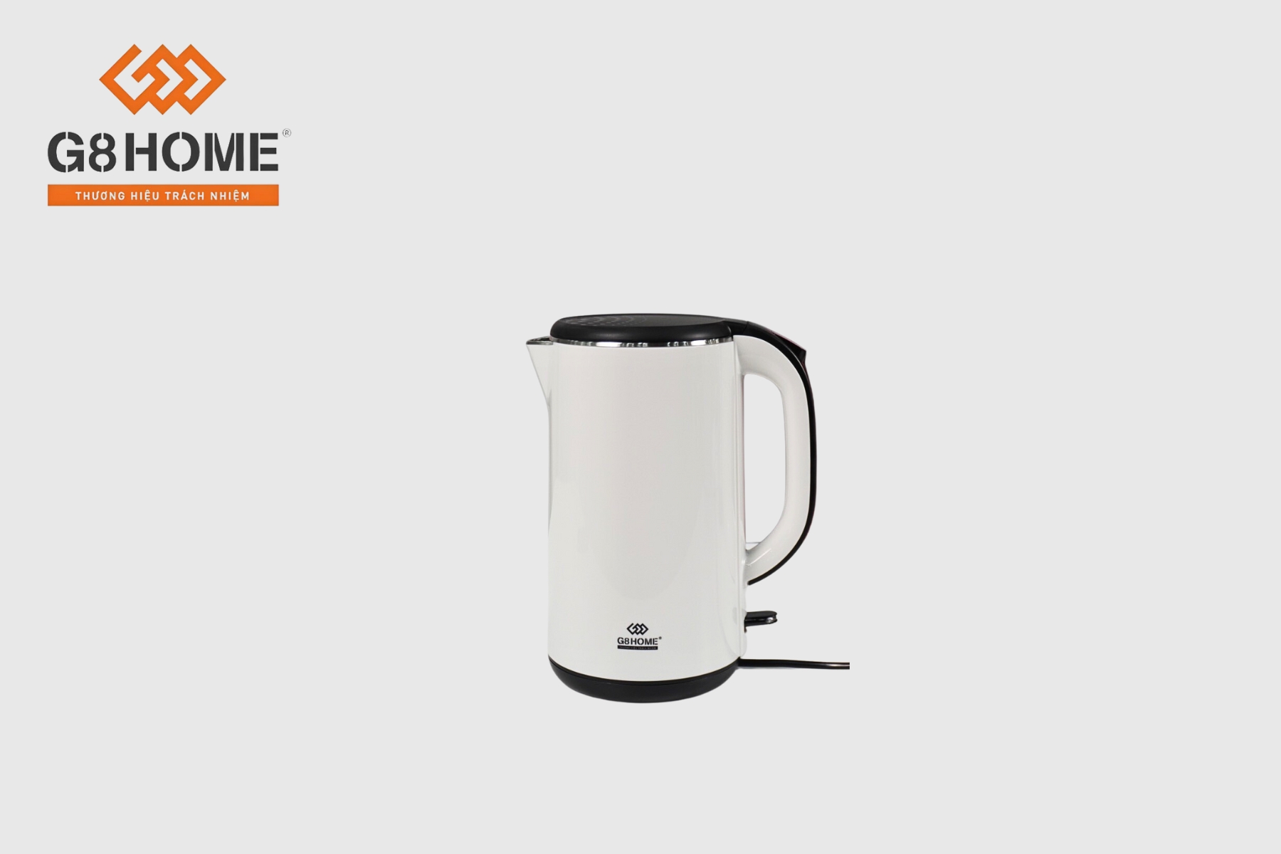 Ấm siêu tốc 2 lớp 1.8L 1500W G8 Home G8-702