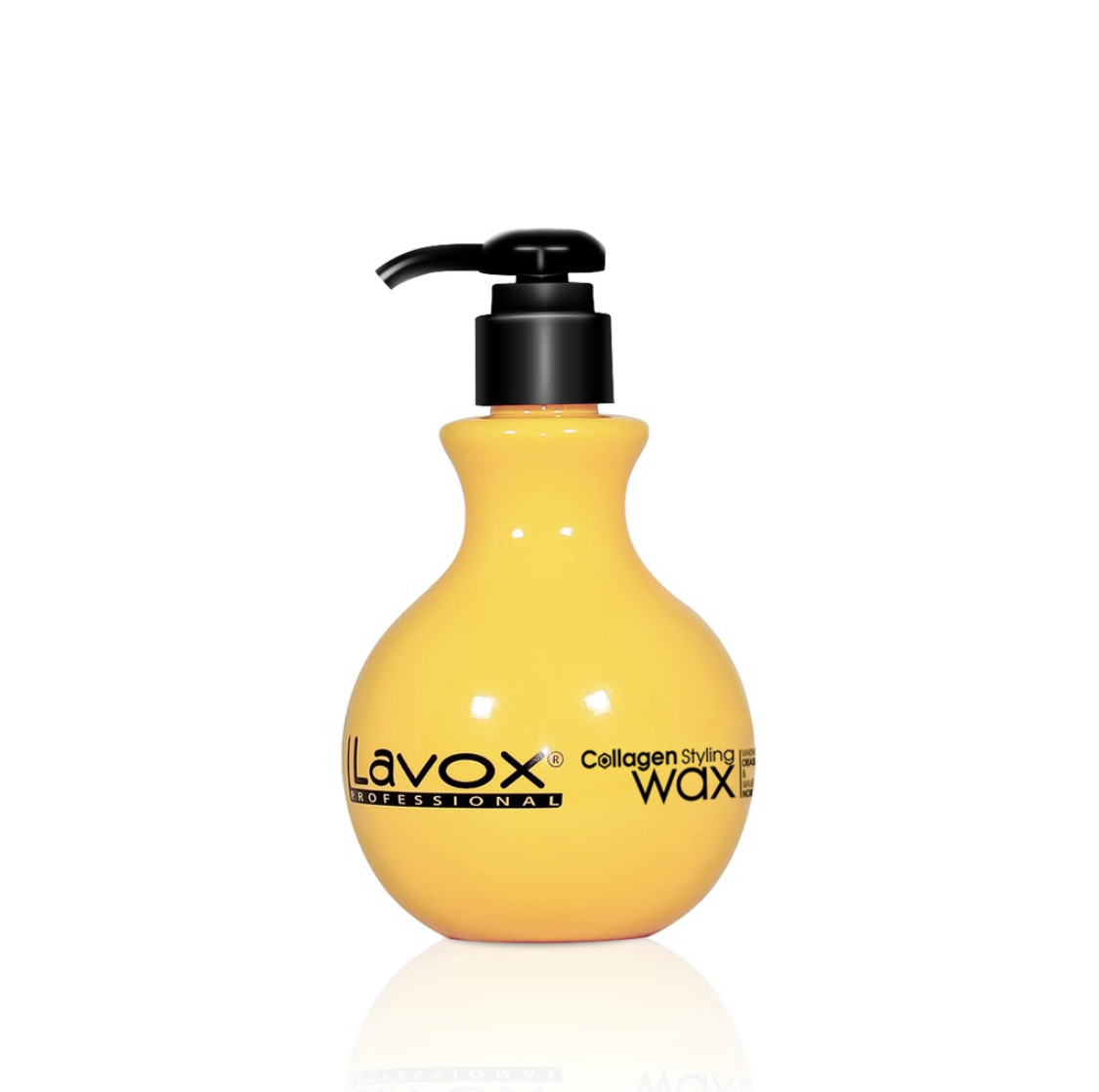 [300ml] kem wax dây tạo nếp tóc dầy giữ lọn bồng bềnh Lavox Collagen nuôi dưỡng tóc mềm mượt tự nhiên (xanh-vàng)