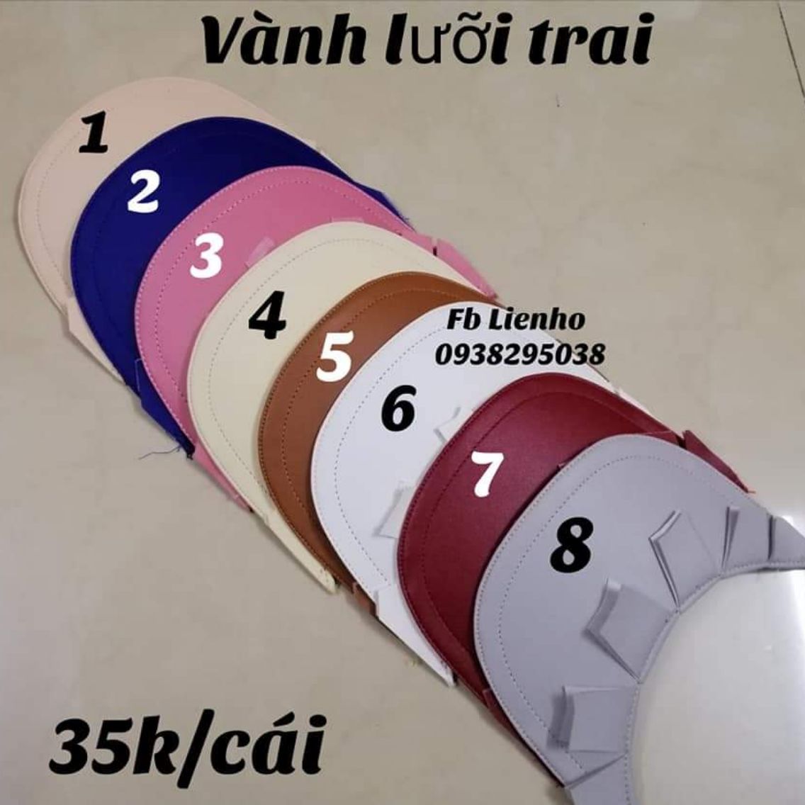 VÀNH NÓN LƯỠI TRAI