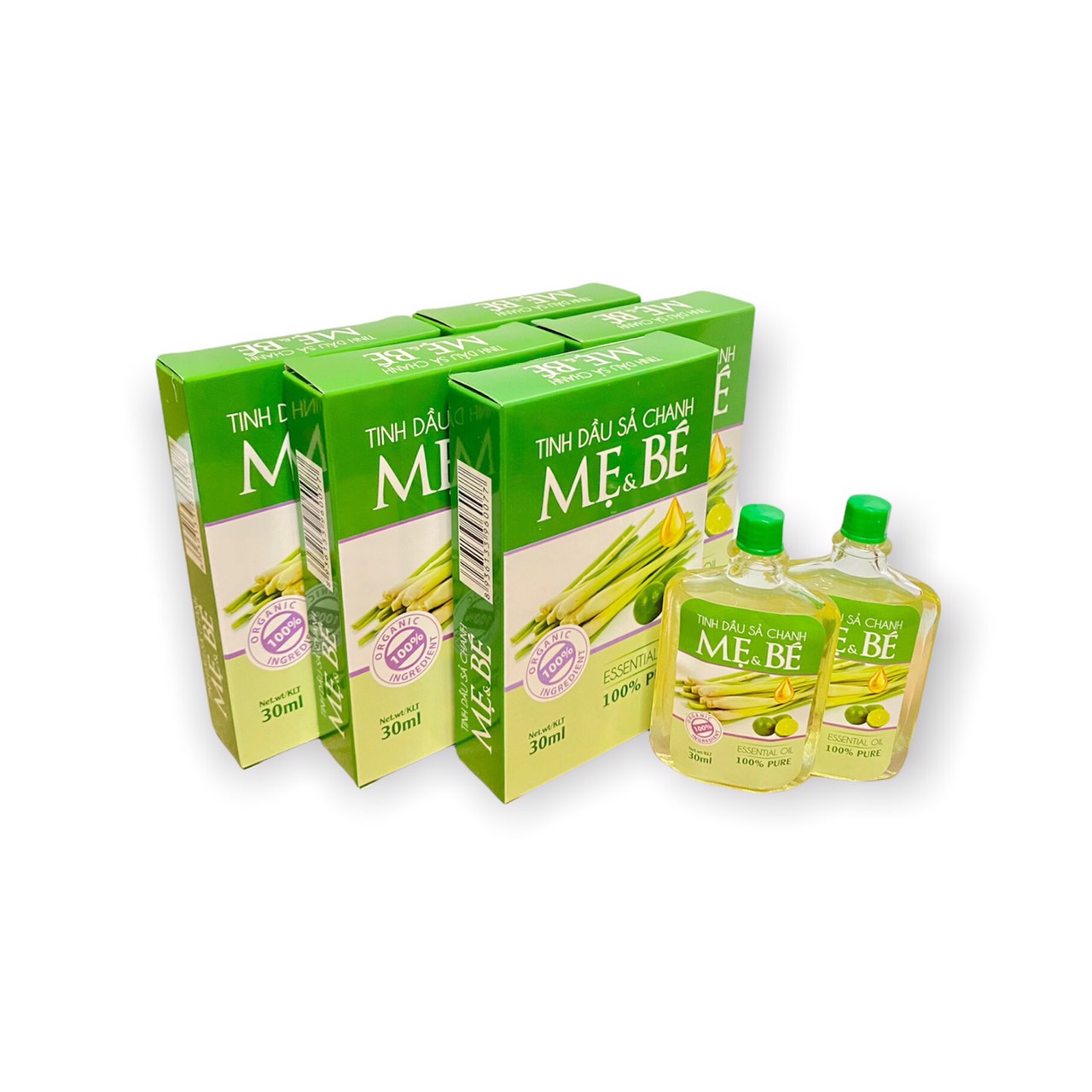 Tinh dầu sả chanh mẹ và bé 30ml