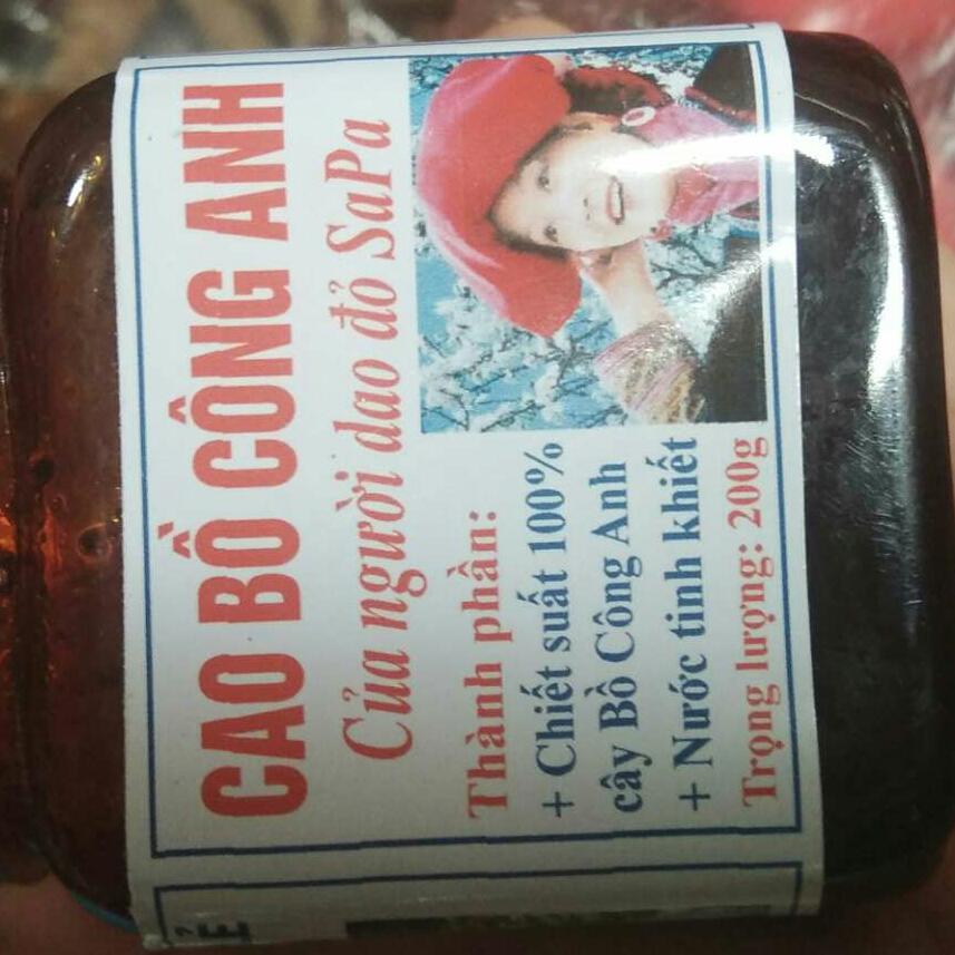 Cao bồ công anh kl: 200g