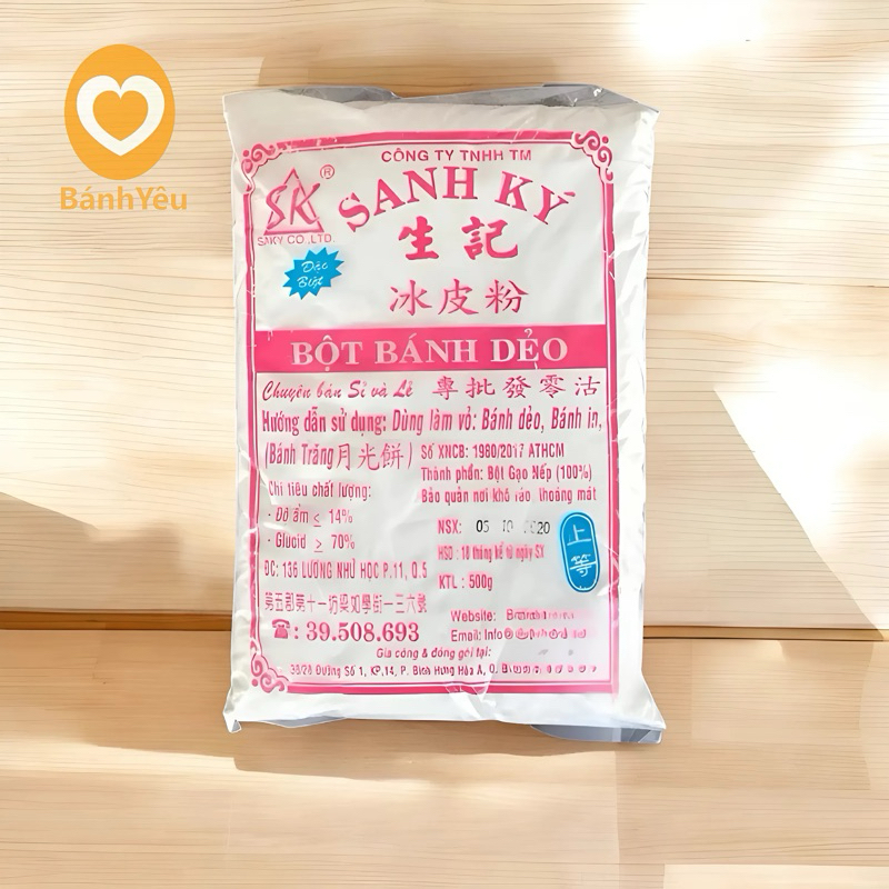 Bột bánh dẻo Sanh Ký Đặc Biệt 500g