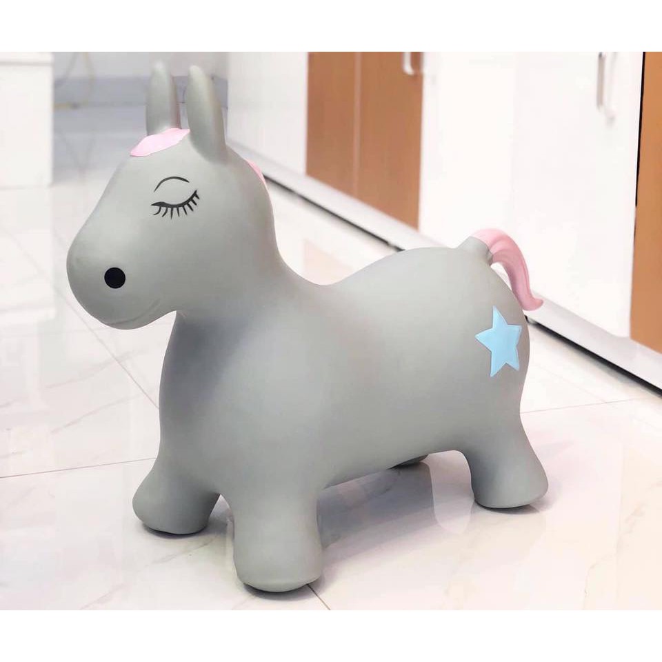 [Tặng Kèm Bơm- Có Hộp- Bảo Hành Một Năm] Thú Nhún Toyhouse Cao Cấp