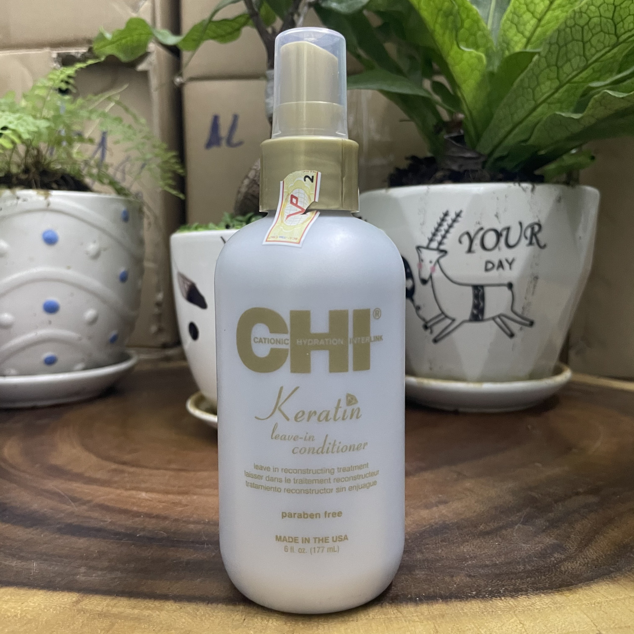 Xịt dưỡng phục hồi chi keratin leave in conditioner 177ml