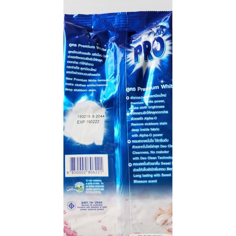 Bột Giặc Pro Thái 1kg