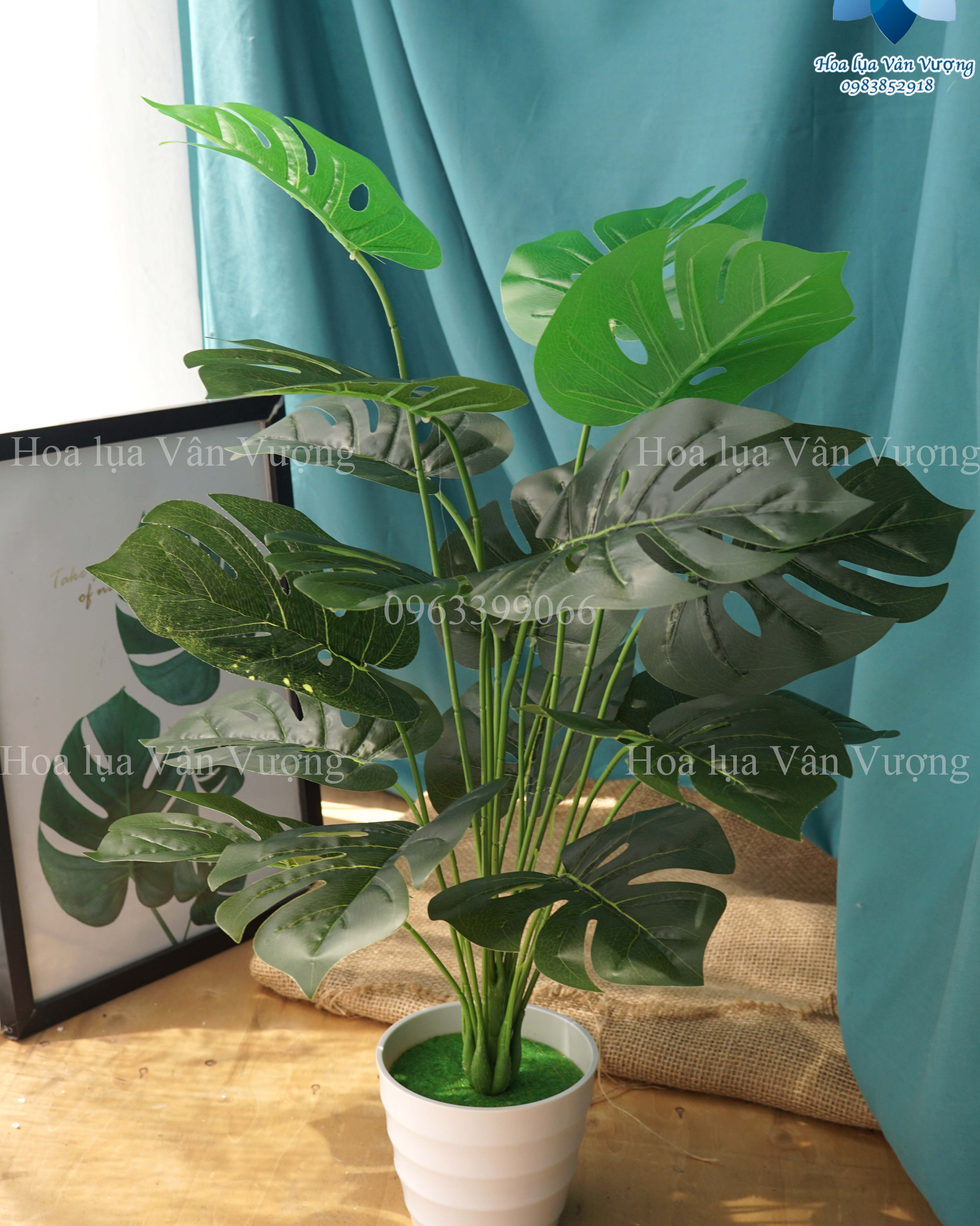 Cây Giả, Cây 18 Lá Cỡ To 70cm