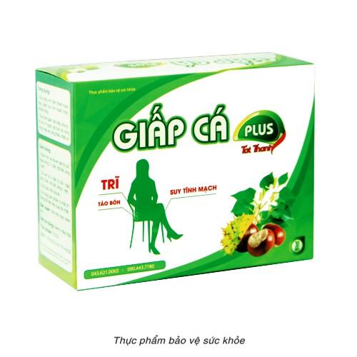 Giấp Cá Plus  - Trĩ - Táo bón - Suy tĩnh mạch