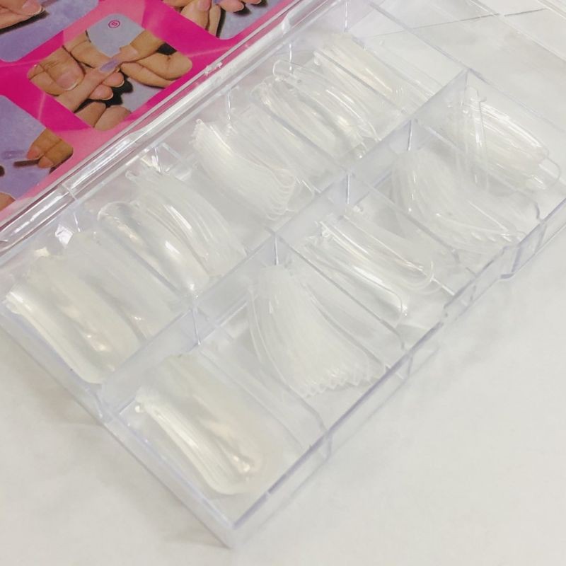 Móng Úp Gel Gôm Có Chia Vạch