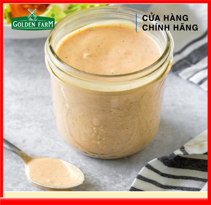 [Phù hợp ăn kiê.ng] Sốt Salad Thousand Island Golden Farm