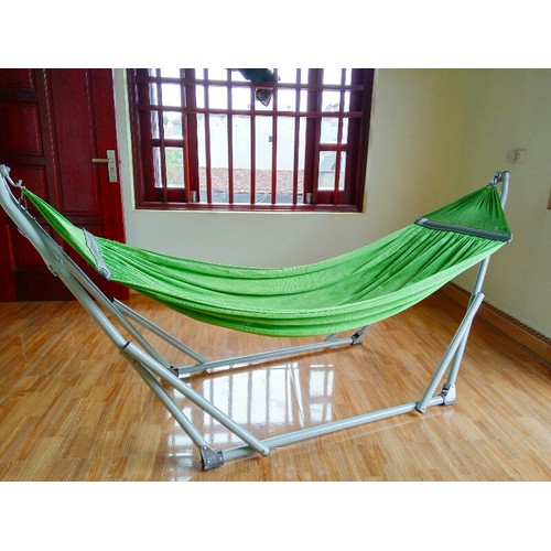 TRỌN Bộ khung võng xếp duy phương ống phi 32 ( bao gồm: Khung+ võng lưới)