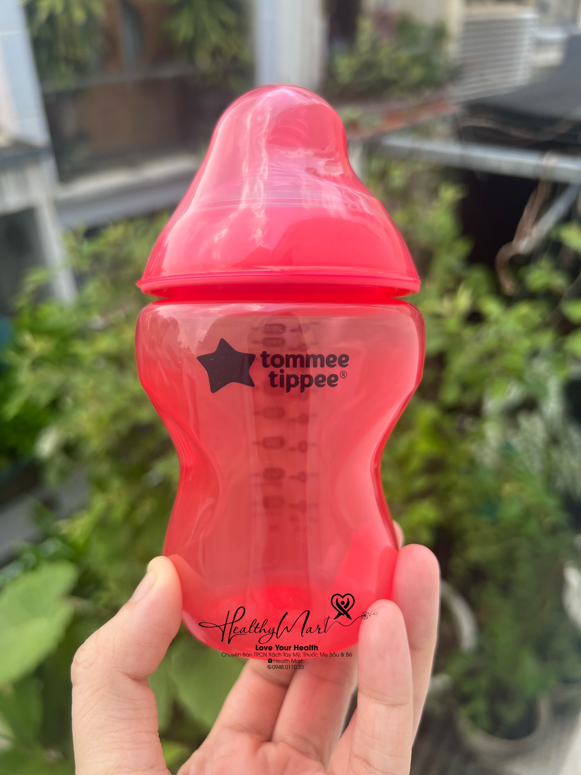 Bình sữa tommee tippee order đi air 260ml - đủ bill