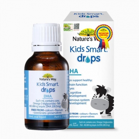 Thực phẩm chức năng Nature's Way Kids Smart Drops DHA 20ml