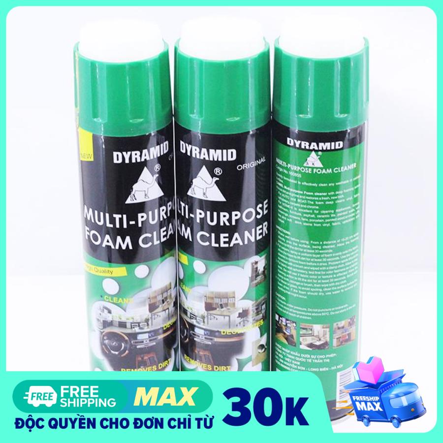Combo 2 Chai Xịt Bọt Vệ Sinh Ghế Da Ô Tô (Màu Xanh)