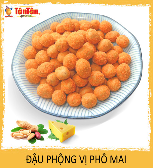 1 gói Đậu Phộng Vị Phô Mai Tân Tân 28g