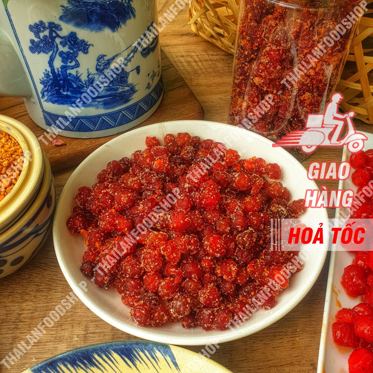 Chùm Ruột Sấy Chanh Muối - Lon 500gr