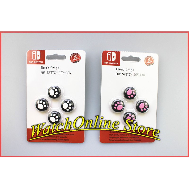 Núm bọc chân gấu Nintendo Switch - Analog Joy Con Nintendo Switch