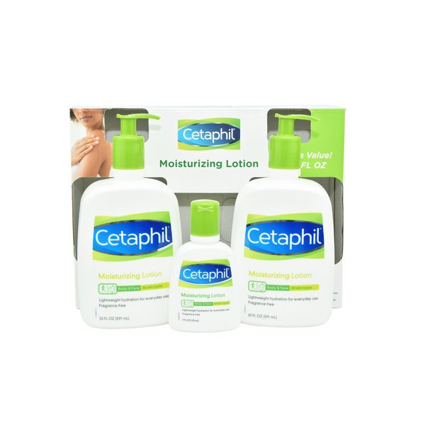 SET 3 CHAI SỮA DƯỠNG THỂ CETAPHIL MOISTURIZING LOTION MỸ