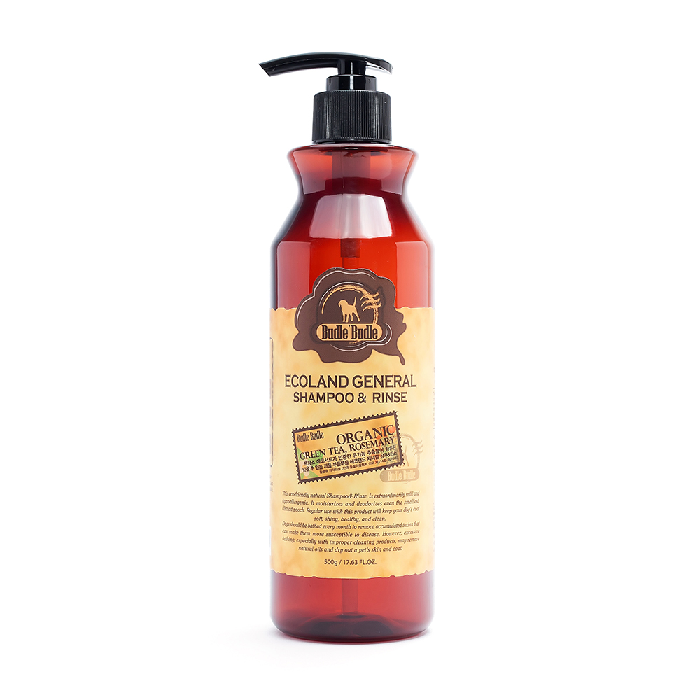 ECOLAND GENERAL SHAMPOO& RINSE - DẦU GỘI VÀ XẢ CHO CHÓ 500ML