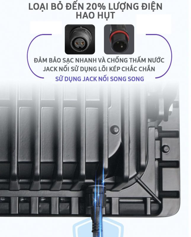 DP1200 Đèn Pha Năng Lượng Mặt Trời Kitawa 200W Ip67