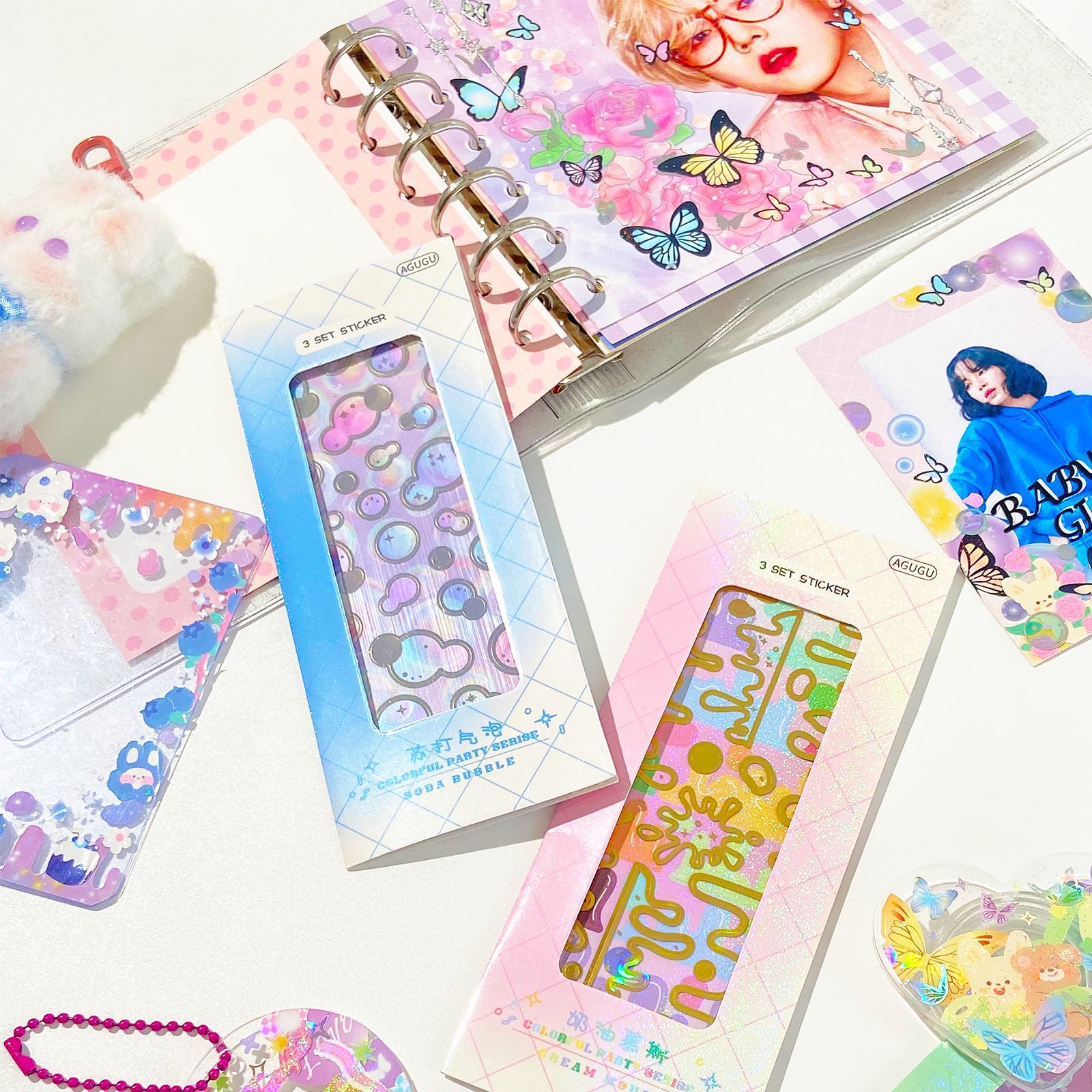 Set 3 Sticker Hologram