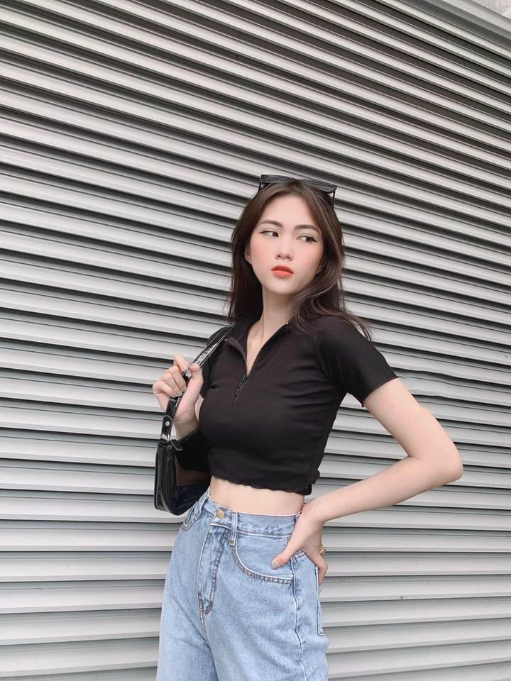 Áo thun croptop thời trang_[Giá gốc tận xưởng]