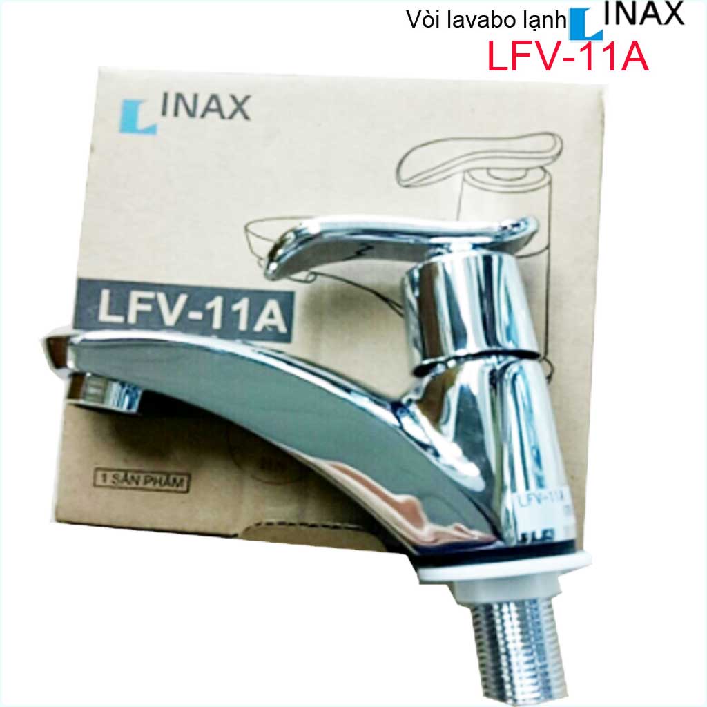Vòi lavabo lạnh Inax  KAG-LFV11A, Vòi chậu rửa Inax chính hãng Nhật Bản nước mạnh siêu bền