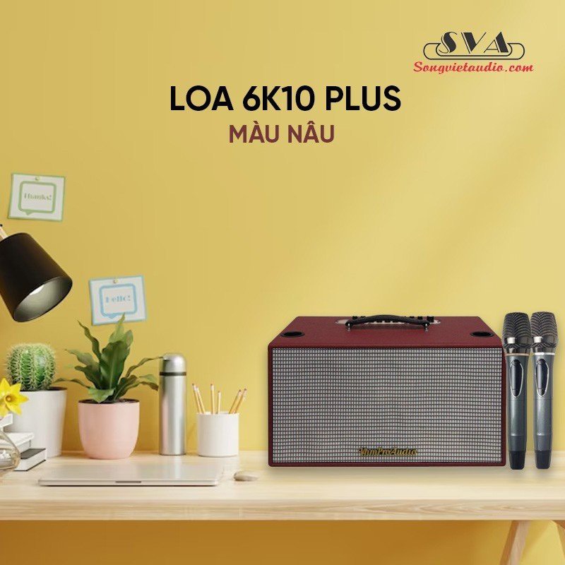 Vỏ thùng loa kéo xách tay 2 bass 16 6K10 plus