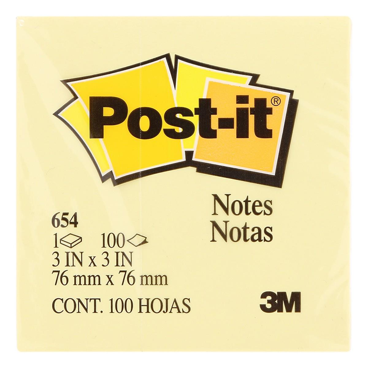 Combo 5 xấp Giấy note ghi chú Post it - 3 x 3